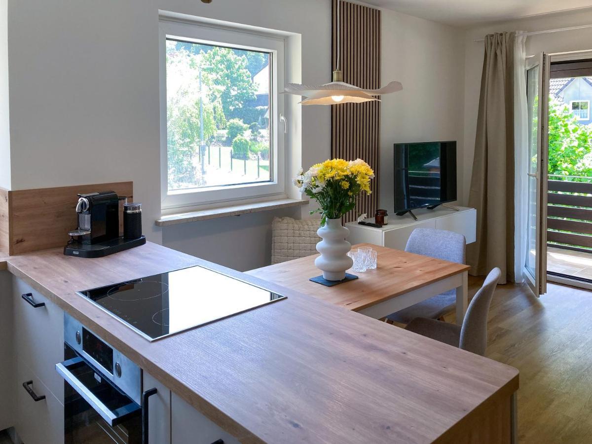 Kleines Glueck Zentral Mit Balkon Und Parkplatz Διαμέρισμα Gossweinstein Εξωτερικό φωτογραφία